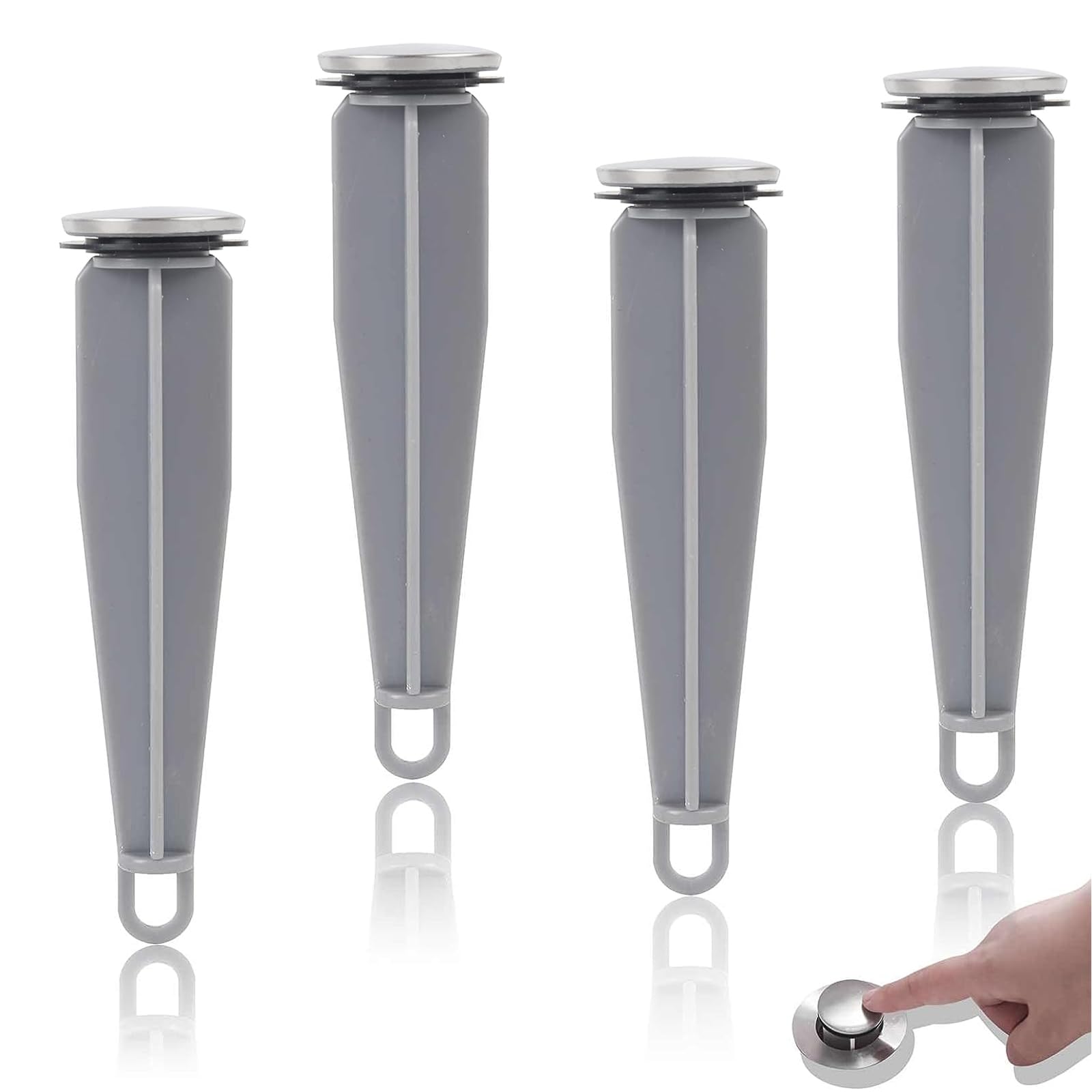 Amazon.com: (4-Pack) Calvana Bathroom Sink Pop-Up Stoppers